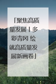 聚焦高质量发展丨多彩青冈 绘就高质量发展新画卷
